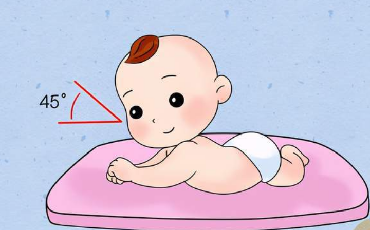 3个月大的宝宝就可以抬头了
