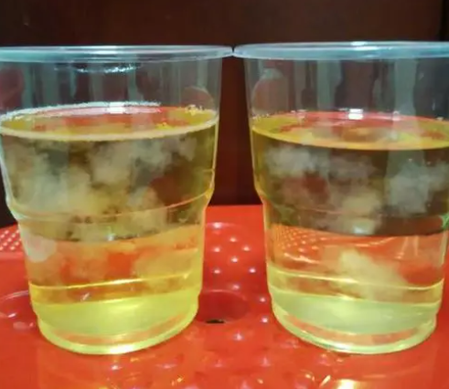 混合液体浑浊是女孩